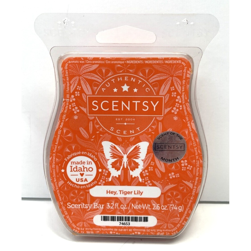 Scentsy Wax Bars Hey, Tiger Lily